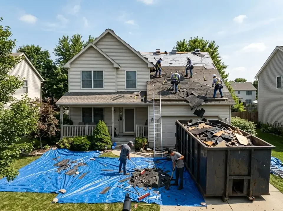 roof-replacement-debris-remova-004 — frequently asked questions, Cheapest Dumpster Rentals in Red Chute, LA